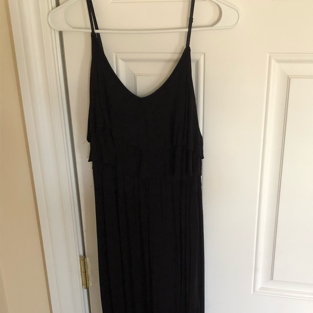 Long black dress